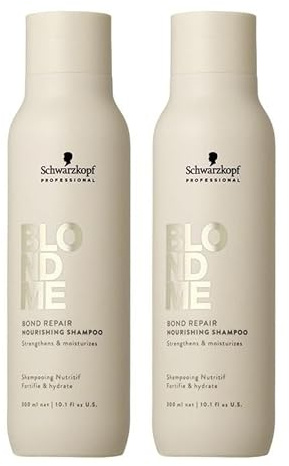 Schwarzkopf DOUBLE BlondMe Bond Repair Nourishing Shampoo 300ml