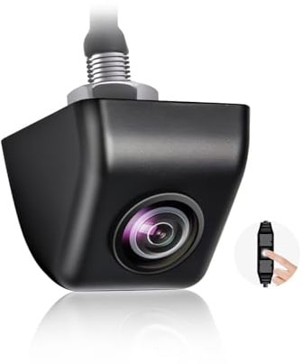 PARKVISION Rückfahrkamera 180° 1080P AHD, IP68 | 6 Signalarten AHD/CVBS PAL/NTSC, Metallgehäuse Zinkdruckguss, OEM-Stil, Nachrüstung PKW SUV Transporter