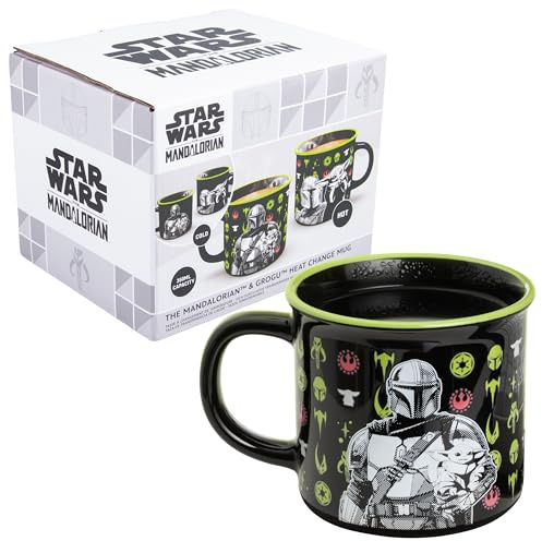 Star Wars Mandalorian Heat Change Mug - Officially Licensed Product