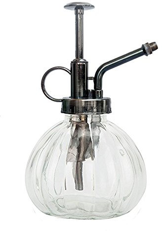 Planta Mister, Boller 6,5 de altura estilo Vintage decorativo de cristal Agua Botella De Spray con parte superior bomba de regadera pequeña