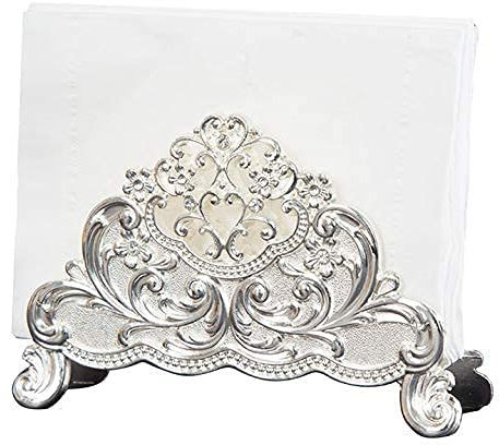 Serviettenhalter, Metall Servietten Halterung Serviettenständer für Hotel Restaurant Esstisch, 13.2 * 4 * 8.2CM(Splitter)