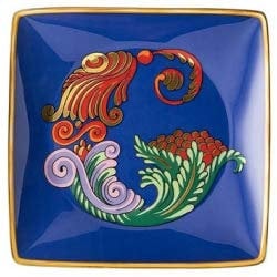 Versace by Rosenthal - Schale, Teller, Schälchen - Holiday Alphabet - G - 12 x 12 cm - Porzellan