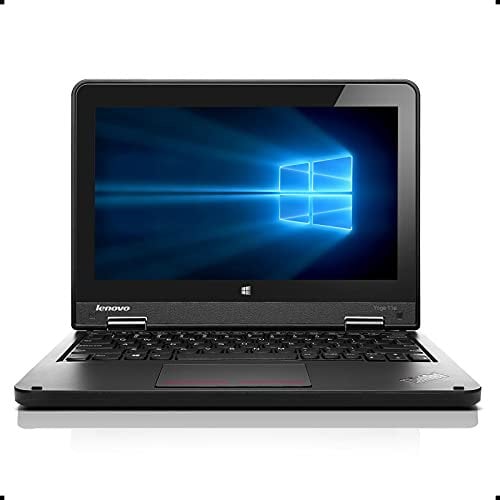 2016 Lenovo ThinkPad Yoga 11e with Intel Celeron N3150 (11.6-inch, 4GB RAM, 128GB SSD) (QWERTY English) Black (Renewed)