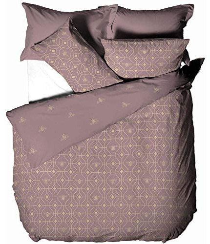 furn. Bee Deco Bettbezug-Set, Rouge, Einzel