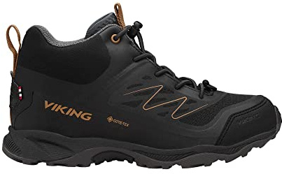Viking Tind Mid GTX Walking-Schuh, Black, 37 EU