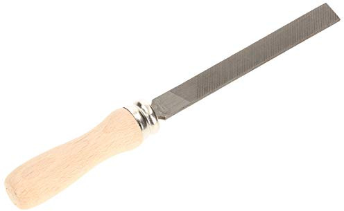 KOTARBAU® Werkstattfeile Flach Länge: 100 mm Hieb 1 (Grob) Handfeile Flachfeile Metallfeile für grobe Metallverarbeitung