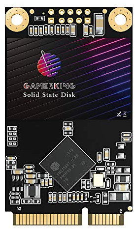 Gamerking SSD Msata Disque dur interne haute performance pour ordinateur portable de bureau SATA 240 Go 250 Go 256 Go MSATA 256 Go