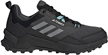 adidas Women's Terrex Ax4 Sneaker, Core Black/Grey/Mint Ton, 9 UK