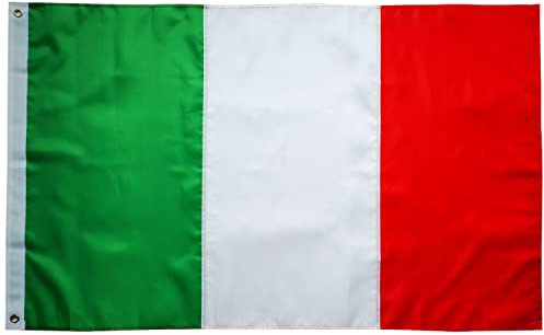 Bandiera italiana(60x90)cm -Bandiera Italia resistente alle intemperie Oxford 210D versione Premium Adatto per uso interno ed esterno Italian Flag (60 * 90)