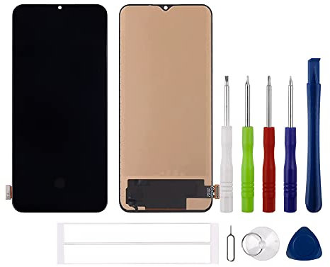 swark Pantalla TFT compatible con Mi 10 Lite 5G M2002J9G (negro sin marco) pantalla LCD pantalla táctil digitalizador cristal montaje + herramientas