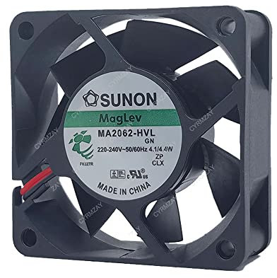 CYRMZAY Ventilador Compatible para SUNON MA2062-HVL 6025 220V 4.4A 6CM AC 2-Wire cooling Ventilador