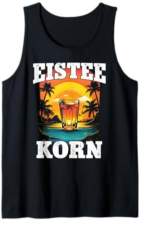 Eistee Korn I Ei-Ko Eiko I Saufen I Lustige Mallorca Party Tank Top