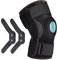Thx4COPPER Tutore Ginocchio Regolabile,Ginocchiera con Stecca Laterali Ginocchio Stabilizzatori Aperte, per Escursioni, Arrampicate Supporto Sportiva- M