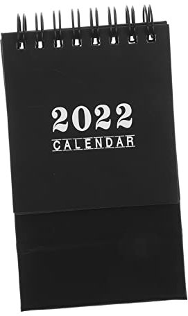 HONMEET 1 Stück 2022 Tischkalender 2022 Kalenderwand 2022 Miniaturdekoration Schreibtischkalender büro kalender Ornament tischdeko Kalender Papier Tischkalender für 2022 Esstisch Foto