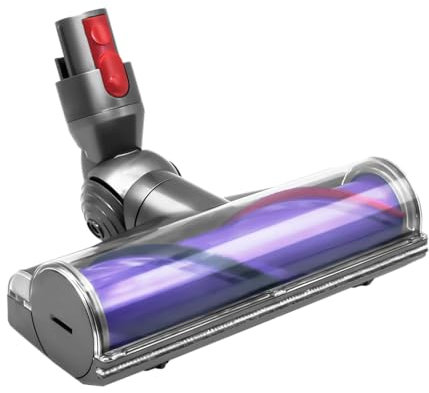 Quick-Release Motorhead Cleaner Compatible with Dyson V7 V8 V10 V11 V15 Vacuums Animal Absolute Models Cleaner Head Dyson Replacement Part Electric Head for Hardwood Floor Carpets SV10 SV11 SV12 SV14