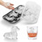 Nax Caki 3D-Eiswürfelform mit Dackel-Motiv, lustige Formen, Dackel-Geschenke für Frauen, niedliche, große Eisform, Eiswürfelformen für Whiskey, Cocktails Bourbon