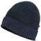 People Wear Organic Strick-Mu?tze dunkelblau melange, 42-44