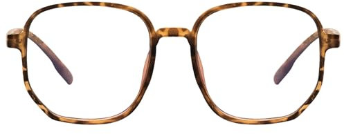 Übergroße Lesebrille für Männer und Frauen, Ultraleichtes, Blaues Licht Blockierendes Computerlesegerät, Anti-Ermüdung der Augen Computer Presbyopie Brille, Computer-Lesebrille Gegen Augenermüdung