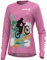 HULG Fahrradtrikot Damen,Fahrradtrikot,Damen-Mountainbike-Trikot,langärmelig,Offroad-Fahrrad, Atmungsaktiv,feuchtigkeitsableitend (S,Style-01)