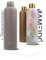 MAMEIDO Edelstahl Trinkflasche personalisiert 750ml - auslaufsichere Trinkflasche mit Namen, personalisertes Geschenk (Taupe Grey, 0,75l)