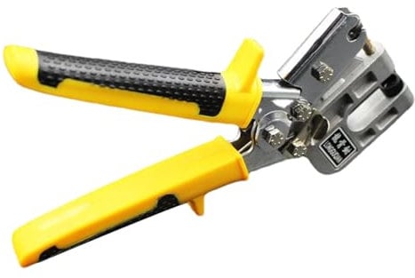 Weppduk Dobladora de chapa, pinza para quilla | Pinza de quilla de acero, herramienta para engarzar para espárragos, pinza para pinza, pinza para engarzar para espárragos de metal con cabeza de
