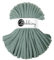 Flechtkordel Jumbo - 9mm - Baumwollkordel Baumwollgarn Garn Kordel Makramee Schnur Kordelband Natur Baumwolle DIY-Basteln 30m - Laurel