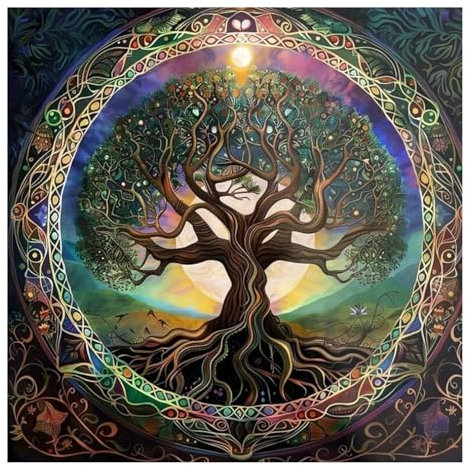 Baum Diamond Painting Erwachsene Baum Diamant Painting Full DIY Diamant Kunst Malerei Stickerei Set Home Wand Dekor 30x30cm