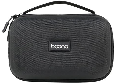 Gdraco Travel Cable Organiser Case,Portable Storage Waterproof Tech Pouch for Apple MacBook Air/Pro and Other Laptop Chargers Power Supply,USB Flash Drive,SD Card,Mouse, Phone Charger,etc. (Black)