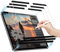 3 Piezas Protector de Pantalla Magnética para iPad Air/iPad Pro 13 Pulgadas 2024, Protectores Efecto Papel MateDelgado Protección Extraíble Reutilizable, Compatible con Face ID Apple Pencil
