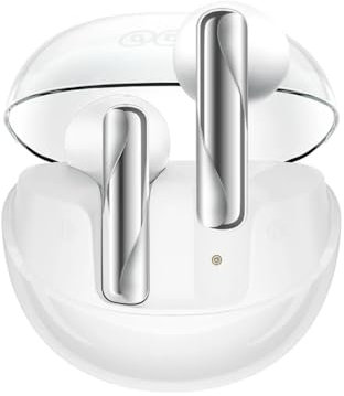 QCY T32 Ailybuds Clear ENC 4 Micrófono Bluetooth 5.3 Wireless Auriculares Blanco
