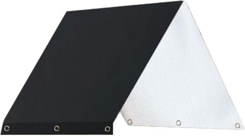 Spielplatz Ersatzdach Überdachung Regendicht Wasserdicht UV-Schutz Markise für Outdoor Schaukelüberdachung Spielhaus Kinderspielgeräte Schutzplane (Black)