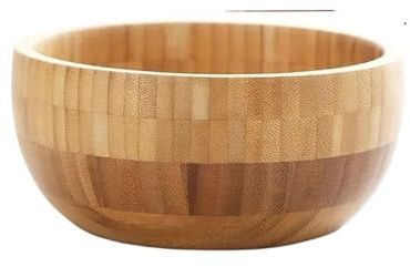 EURDFHY Träskål sallad träskål stor bambuskål (MW0021)