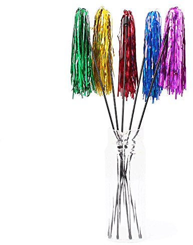 Lot de 3 baguettes colorées en plastique pour chat - Couleur aléatoire