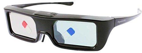 121AV 3D Glasses for Panasonic TX-65AX802B LED 4K Ultra HD 3D Smart TV, 65, Freeview HD, Freesat HD with freetime