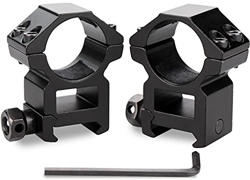 YONCONO 25,4mm mira telescópica Anillos,Enganche para Rail de 20mm de Anchura
