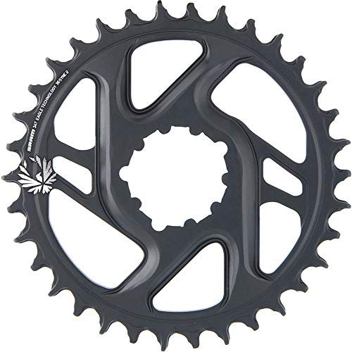 Sram Kettenblatt X-Sync 2 6mm Offset 34Z. schwarz +Flicken