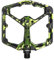 STAMP 7 GROßE Pedale - limitierte Auflage SPLATTER PAINT LIME GREEN