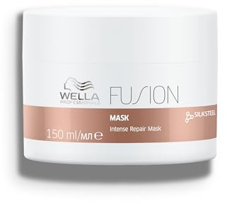 Wella Professionals Fusion Intense Repair Mask for Damaged Hair | Repairs, Strengthens & Protects Against Breakage for Smooth, Silky Hair | 5.07 Fl Oz