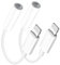 [Apple MFi-Zertifiziert] 2 Pack Adapter iPhone Kopfhörer, Lightning auf 3,5‑mm-Kopfhöreranschluss Adapter Aux Audio KlinkeAdapter für iPhone 13/12/11/11 Pro/XR/X/XS/8/8Plus Unterstützt alle iOS