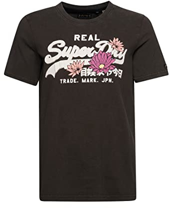 Superdry Women's Vintage Vl Narrative Tee T-Shirt