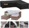 Enzeno l shaped garden sofa covers waterproof,420D Oxford Fabric outdoor sofa cover, Rattan Corner Furniture Cover with Waterproof Tape (210x140x75cm) Left Side Long