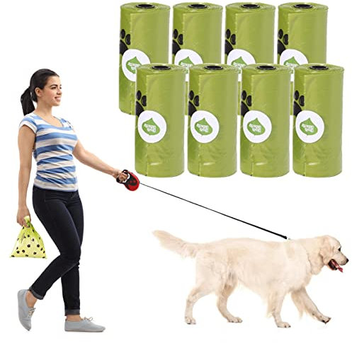 Kotbeutel | Langlebige Nachfüllrollen für Hundekotbeutel | 120 Stück Katzenkotbeutel Outdoor Hundekot Müllsack Müllbeutel für Hundespaziergänge Ventdouce