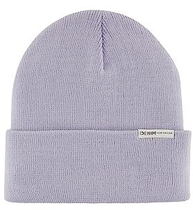 TOM TAILOR Denim Damen Basic Strickmütze, soft lavender, ONESIZE
