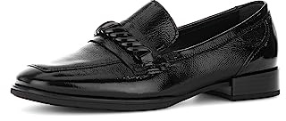 Gabor Damen Slipper, Frauen Slip On,Moderate Mehrweite (G),Slides,Schlupfschuhe,schluepfschuhe,Loafer,Slip-ons,schwarz (Uni),43 EU / 9 UK