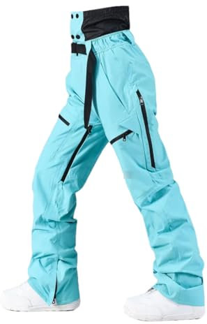 Suwequest Snowboard-Overall, Hose, Damen, Outdoor, Skifahren, Wandern, winddicht, warm, Skikleidung, 2, 36