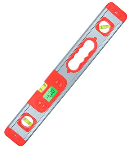 OSALADI Goniometro Di Portatile Livella Digitale Batteria Display Lcd Misuratore Di Angolo Digitale Per Lavori Di Precisione Inclinometro Batteria e Pratico