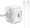 Google Pixel Charger for Google Pixel 9/9 Pro/9 Pro XL/9 Pro Fold/8 Pro/8/8A/7A/7/7 Pro/6A/6/6 Pro/5/5A/4 XL/iPhone 16 15 14/Samsung A16 A15 A55 A34,25W C Fast Charger Plug and Type C Charging Cable
