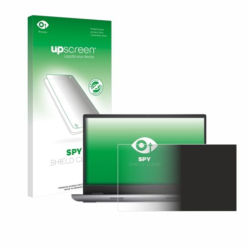 upscreen Blickschutzfolie für Dell Precision 7780 | Anti-Spy Displayschutz Made in Germany Privacy Screen Protector Sichtschutz Blaulichtfilter Klare Folie