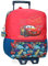 Disney Joumma Cars RD Trip Schulrucksack mit Trolley, rot, 25 x 33 x 12 cm, Polyester, 9,8 l, rot, Schulrucksack mit Trolley