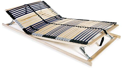 AJJHUUKI Home Outdoor Sonstiges Lattenrost mit 42 Latten, 7 Zonen, 140 x 200 cm